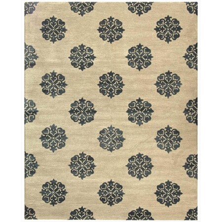 Safavieh 2 ft. 6 in. x 10 ft. Runner Contemporary Soho Silver Hand Tufted Rug SOH424C-210